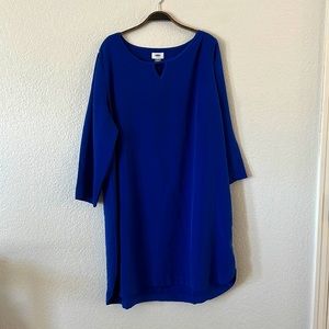 Old Navy Blue Shift Dress